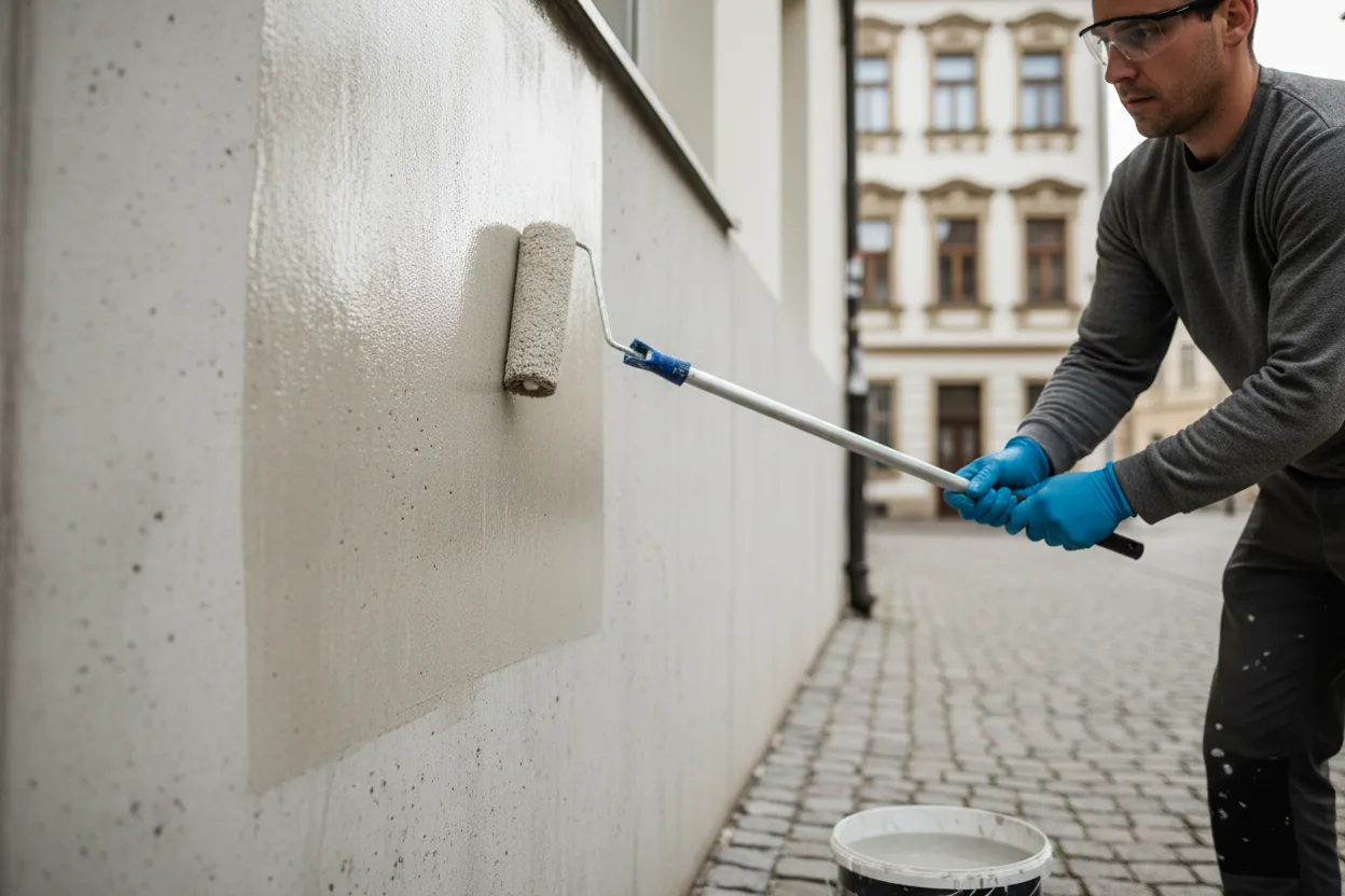 Fotografie služby – Antigraffiti nátěr Brno